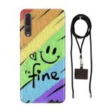 Senada Huawei P20 Pro ile Uyumlu Kılıf Fine Silikon İpli Boyun Askı Aparatı