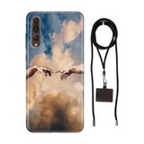 Senada Huawei P20 Pro ile Uyumlu Kılıf Goddess Silikon İpli Boyun Askı Aparatı