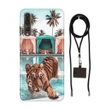 Senada Huawei P20 Pro ile Uyumlu Kılıf Hangover Silikon İpli Boyun Askı Aparatı