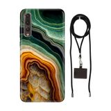 Senada Huawei P20 Pro ile Uyumlu Kılıf Holly Ametist Silikon İpli Boyun Askı Aparatı