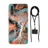 Senada Huawei P20 Pro ile Uyumlu Kılıf Karma Ametist Silikon İpli Boyun Askı Aparatı