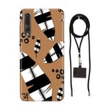 Senada Huawei P20 Pro ile Uyumlu Kılıf Plant Silikon İpli Boyun Askı Aparatı