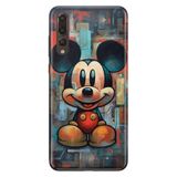 Senada Huawei P20 Pro ile Uyumlu Kılıf Resimli Desenli Silikon 05MickeySmile1111