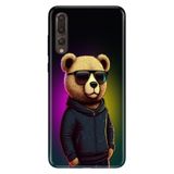 Senada Huawei P20 Pro ile Uyumlu Kılıf Resimli Desenli Silikon Cool Teddy