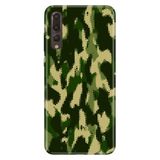 Senada Huawei P20 Pro ile Uyumlu Kılıf Resimli Desenli Silikon Koyu Kamuflaj