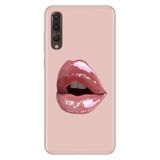 Senada Huawei P20 Pro ile Uyumlu Kılıf Resimli Desenli Silikon Lipstick