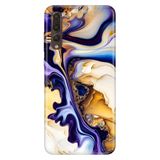 Senada Huawei P20 Pro ile Uyumlu Kılıf Resimli Desenli Silikon Lounge Mermer