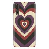 Senada Huawei P20 Pro ile Uyumlu Kılıf Resimli Desenli Silikon Mat Kalpler