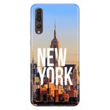 Senada Huawei P20 Pro ile Uyumlu Kılıf Resimli Desenli Silikon New York