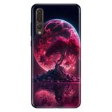 Senada Huawei P20 Pro ile Uyumlu Kılıf Resimli Desenli Silikon Red World