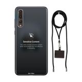 Senada Huawei P20 Pro ile Uyumlu Kılıf See Video Silikon İpli Boyun Askı Aparatı