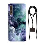 Senada Huawei P20 Pro ile Uyumlu Kılıf Sonsuzluk Silikon İpli Boyun Askı Aparatı