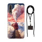 Senada Huawei P20 Pro ile Uyumlu Kılıf Tren Silikon İpli Boyun Askı Aparatı