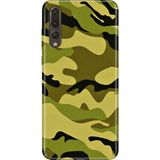 Senada Huawei P20 Pro Kılıf Desenli Baskılı Tpu Rubber Kapak Askeri - 001-Renkli