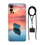 Senada Infinix Hot 12 ile Uyumlu Kılıf Gidelim Buralardan Desenli Silikon İpli Boyun Askı Aparatı