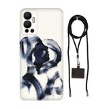 Senada Infinix Hot 12 ile Uyumlu Kılıf Lover Desenli Silikon İpli Boyun Askı Aparatı
