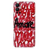 Senada Infinix Hot 12 ile Uyumlu Kılıf Resimli Desenli Silikon Amore