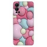 Senada Infinix Hot 12 ile Uyumlu Kılıf Resimli Desenli Silikon Baloncuk