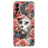 Senada Infinix Hot 12 ile Uyumlu Kılıf Resimli Desenli Silikon Canım Kedim