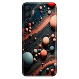 Senada Infinix Hot 12 ile Uyumlu Kılıf Resimli Desenli Silikon Gezegen