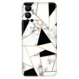 Senada Infinix Hot 12 ile Uyumlu Kılıf Resimli Desenli Silikon İtalyan Mermer
