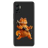 Senada Infinix Hot 12 ile Uyumlu Kılıf Resimli Desenli Silikon KarakterGarfield