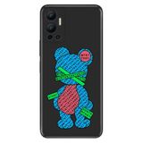 Senada Infinix Hot 12 ile Uyumlu Kılıf Resimli Desenli Silikon Kayıp Ayıcık