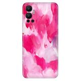 Senada Infinix Hot 12 ile Uyumlu Kılıf Resimli Desenli Silikon Pinking