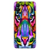 Senada Infinix Hot 12 ile Uyumlu Kılıf Resimli Desenli Silikon Retro Aslan