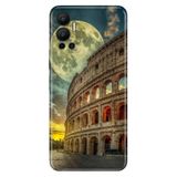 Senada Infinix Hot 12 ile Uyumlu Kılıf Resimli Desenli Silikon Roma