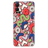 Senada Infinix Hot 12 ile Uyumlu Kılıf Resimli Desenli Silikon Vintage