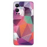 Senada Infinix Hot 12 İle Uyumlu Kılıf Silikon Desenli Resimli Uv Kapak Abstract
