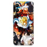 Senada Infinix Hot 12 İle Uyumlu Kılıf Silikon Desenli Resimli Uv Kapak Anime War