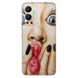 Senada Infinix Hot 12 İle Uyumlu Kılıf Silikon Desenli Resimli Uv Kapak Aramızda Kalsın