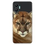Senada Infinix Hot 12 İle Uyumlu Kılıf Silikon Desenli Resimli Uv Kapak Asil Aslan Kaplan