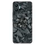 Senada Infinix Hot 12 İle Uyumlu Kılıf Silikon Desenli Resimli Uv Kapak Broken