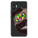 Senada Infinix Hot 12 İle Uyumlu Kılıf Silikon Desenli Resimli Uv Kapak Bugs