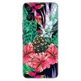 Senada Infinix Hot 12 İle Uyumlu Kılıf Silikon Desenli Resimli Uv Kapak Çizim Çiçekler