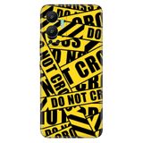 Senada Infinix Hot 12 İle Uyumlu Kılıf Silikon Desenli Resimli Uv Kapak Cross Polis
