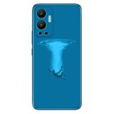 Senada Infinix Hot 12 İle Uyumlu Kılıf Silikon Desenli Resimli Uv Kapak Deep Sea