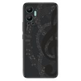Senada Infinix Hot 12 İle Uyumlu Kılıf Silikon Desenli Resimli Uv Kapak Doremifa
