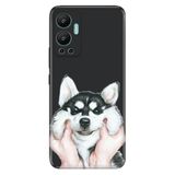Senada Infinix Hot 12 İle Uyumlu Kılıf Silikon Desenli Resimli Uv Kapak Dostum Hasky