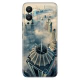 Senada Infinix Hot 12 İle Uyumlu Kılıf Silikon Desenli Resimli Uv Kapak Dubai Manzara