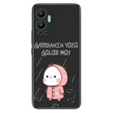 Senada Infinix Hot 12 İle Uyumlu Kılıf Silikon Desenli Resimli Uv Kapak Garibanın Yüzü Gülür Mü?