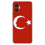 Senada Infinix Hot 12 İle Uyumlu Kılıf Silikon Desenli Resimli Uv Kapak Gazimustafa