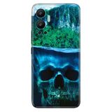 Senada Infinix Hot 12 İle Uyumlu Kılıf Silikon Desenli Resimli Uv Kapak Gizemli Orman