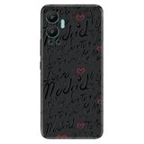 Senada Infinix Hot 12 İle Uyumlu Kılıf Silikon Desenli Resimli Uv Kapak Ibiza Madrid