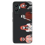 Senada Infinix Hot 12 İle Uyumlu Kılıf Silikon Desenli Resimli Uv Kapak Iskelet Aile
