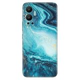 Senada Infinix Hot 12 İle Uyumlu Kılıf Silikon Desenli Resimli Uv Kapak Işlenmiş Ametist
