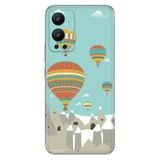 Senada Infinix Hot 12 İle Uyumlu Kılıf Silikon Desenli Resimli Uv Kapak Kapadokya